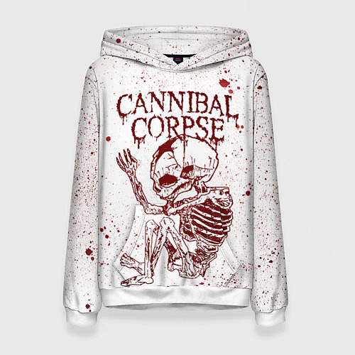 Женская толстовка Cannibal Corpse / 3D-Белый – фото 1