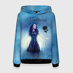 Толстовка-худи женская Nightwish, цвет: 3D-черный