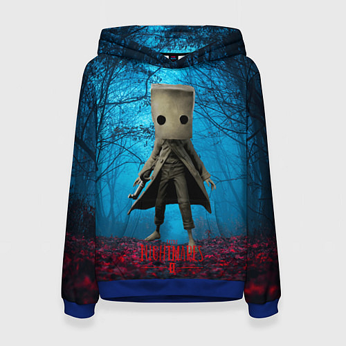 Женская толстовка Little Nightmares 2 / 3D-Синий – фото 1