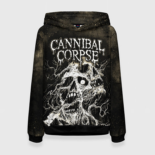 Женская толстовка Cannibal Corpse / 3D-Черный – фото 1