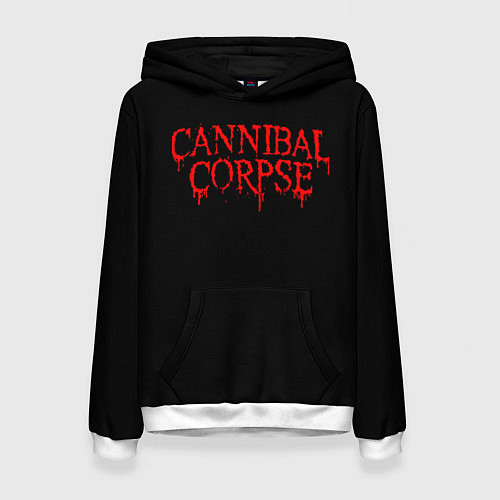 Женская толстовка Cannibal Corpse / 3D-Белый – фото 1