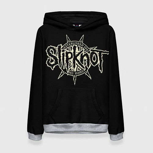 Женская толстовка Slipknot 1995 / 3D-Меланж – фото 1