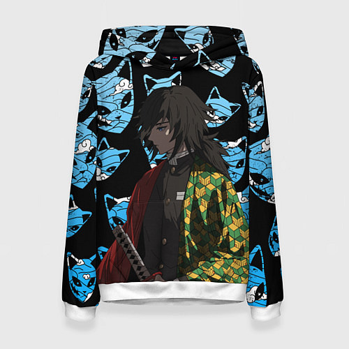 Женская толстовка ГИО ТОМИОКА КЛИНОК / 3D-Белый – фото 1