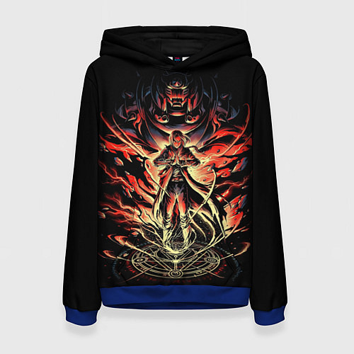 Женская толстовка СТАЛЬНОЙ АЛХИМИК / 3D-Синий – фото 1