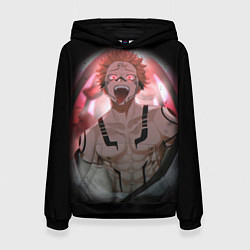 Женская толстовка МАГИЧЕСКАЯ БИТВА SUKUNA