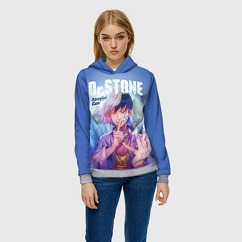 Женская толстовка Asagiri Gen / 3D-Меланж – фото 3