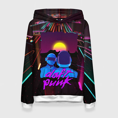 Женская толстовка Daft Punk Electrix / 3D-Белый – фото 1