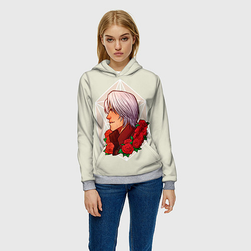 Женская толстовка Данте DMC / 3D-Меланж – фото 3