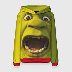 Женская толстовка Shrek is Yelling