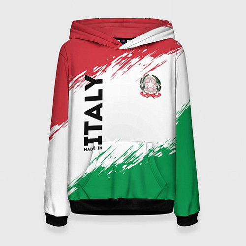 Женская толстовка MADE IN ITALY / 3D-Черный – фото 1