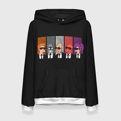 Женская толстовка Agents Futurama / 3D-Белый – фото 1