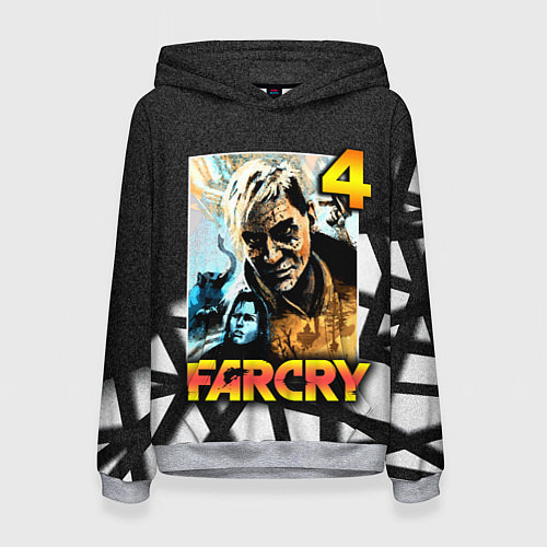 Женская толстовка FARCRY 4 Пэйган Мин / 3D-Меланж – фото 1