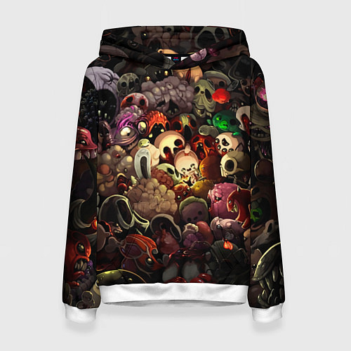 Женская толстовка Кошмар Исаака / 3D-Белый – фото 1