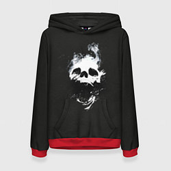 Толстовка-худи женская Невероятное зло, цвет: 3D-красный