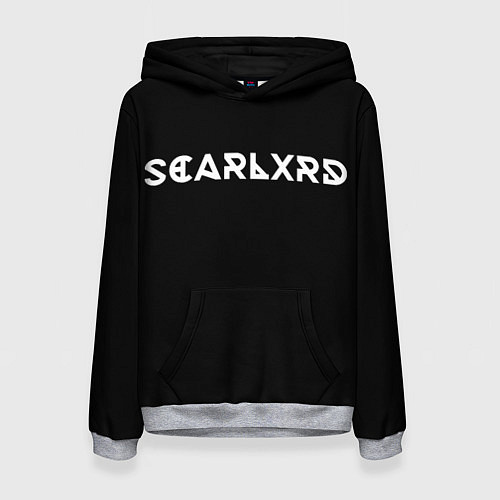 Женская толстовка Scarlxrd / 3D-Меланж – фото 1