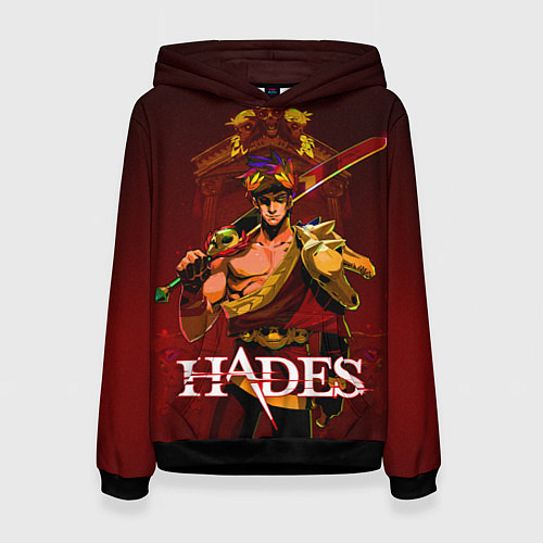 Женская толстовка Zagreus Hades / 3D-Черный – фото 1