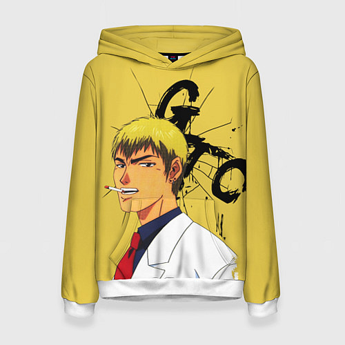 Женская толстовка Крутой учитель Онидзука / 3D-Белый – фото 1