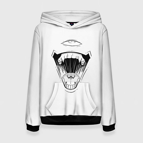 Женская толстовка Sukunas Laugh / 3D-Черный – фото 1