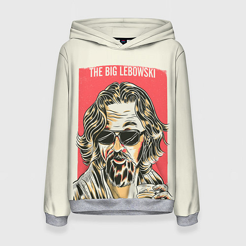 Женская толстовка The Big Lebowski Dude / 3D-Меланж – фото 1