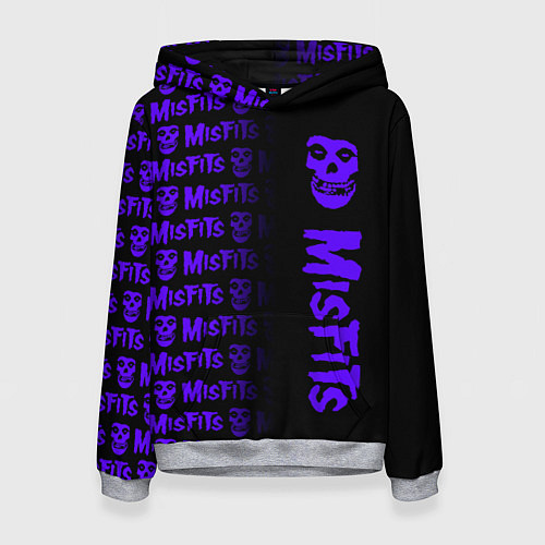 Женская толстовка MISFITS 9 / 3D-Меланж – фото 1
