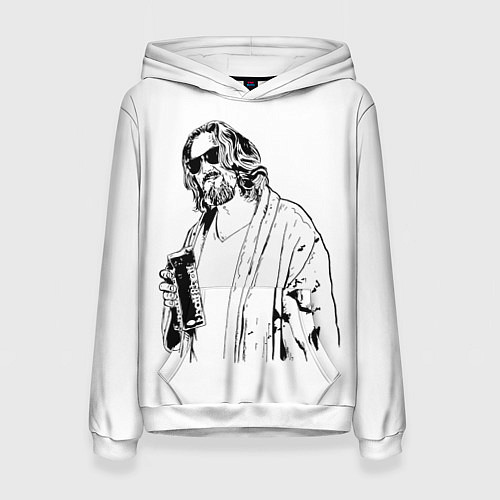 Женская толстовка Большой Лебовски Big Lebowski / 3D-Белый – фото 1
