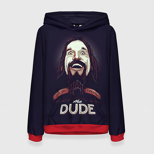 Женская толстовка Большой Лебовский The Dude / 3D-Красный – фото 1