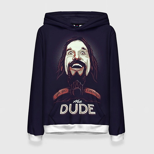 Женская толстовка Большой Лебовский The Dude / 3D-Белый – фото 1