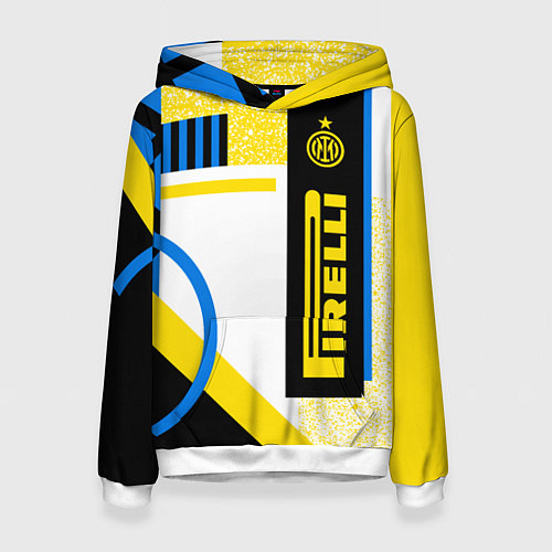 Женская толстовка ФК «Интер Милан» 202021 / 3D-Белый – фото 1