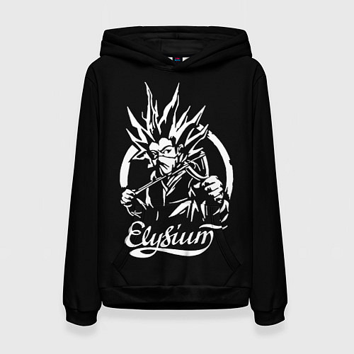 Женская толстовка Элизиум Elysium / 3D-Черный – фото 1