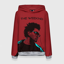 Толстовка-худи женская The weeknd, цвет: 3D-меланж