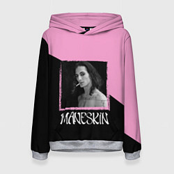 Толстовка-худи женская Maneskin Domiano, цвет: 3D-меланж