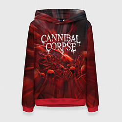Женская толстовка Blood Cannibal Corpse Труп Каннибала Z