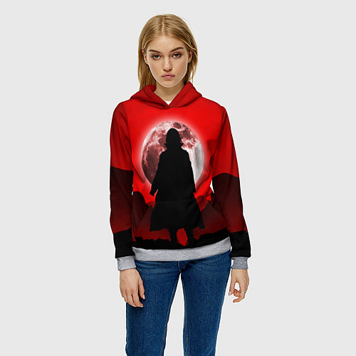 Женская толстовка МАЙКИ МАНДЗИРО САНО / 3D-Меланж – фото 3