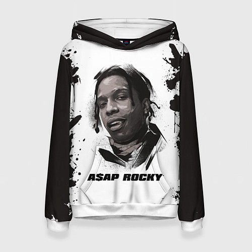 Женская толстовка АСАП ASAP ROCKY Z / 3D-Белый – фото 1