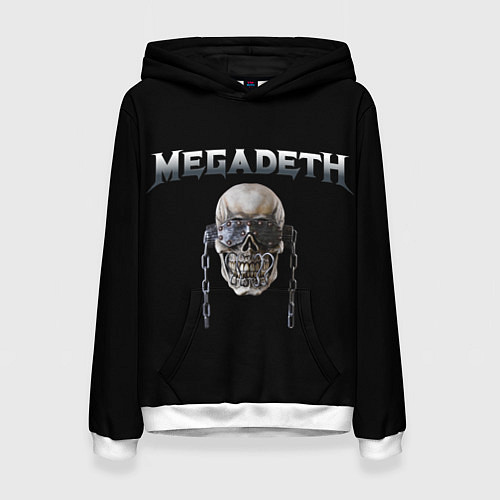 Женская толстовка Megadeth / 3D-Белый – фото 1