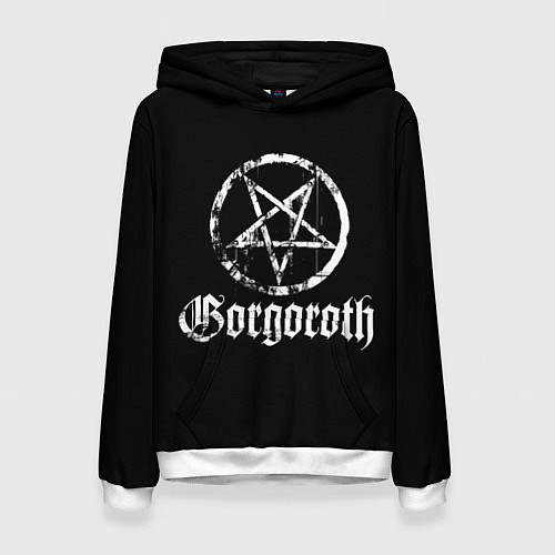 Женская толстовка Gorgoroth / 3D-Белый – фото 1