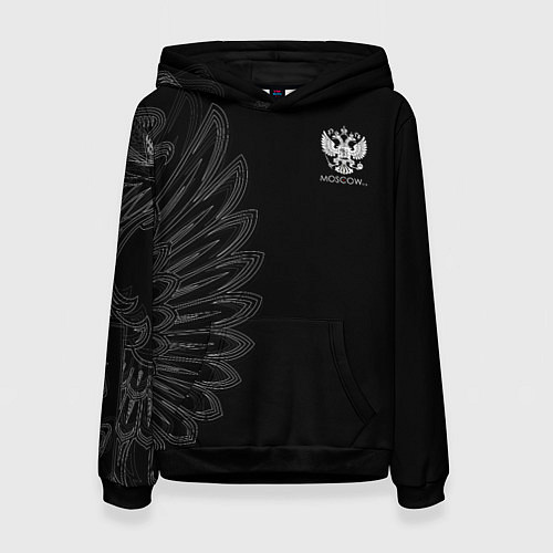 Женская толстовка Russia Black Side New 202223 / 3D-Черный – фото 1