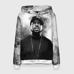 Толстовка-худи женская Ice Cube Айс Куб Z, цвет: 3D-белый