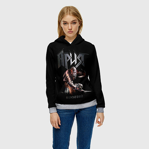 Женская толстовка Ария - КОЛИЗЕЙ / 3D-Меланж – фото 3