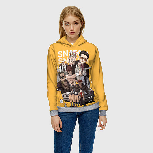 Женская толстовка Большой куш / 3D-Меланж – фото 3