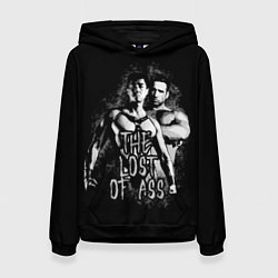 Толстовка-худи женская The lost of ass, цвет: 3D-черный
