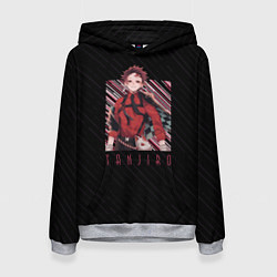 Женская толстовка Танджиро Камадо