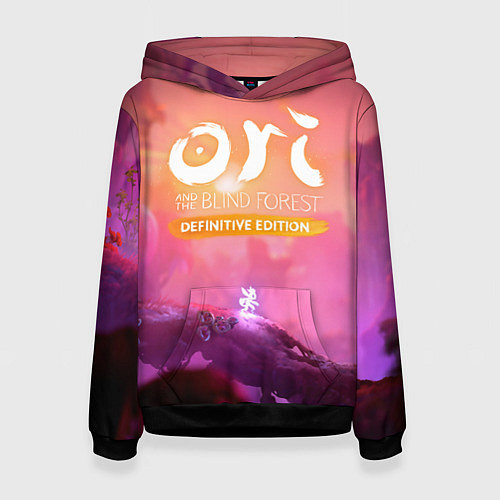 Женская толстовка Ori and the Will of the Wisps / 3D-Черный – фото 1