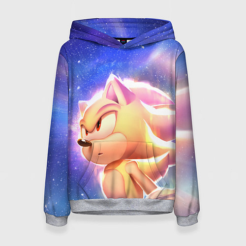 Женская толстовка SONIC СОНИК Z / 3D-Меланж – фото 1