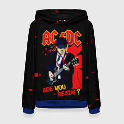 Женская толстовка ARE YOU REDY? ACDC