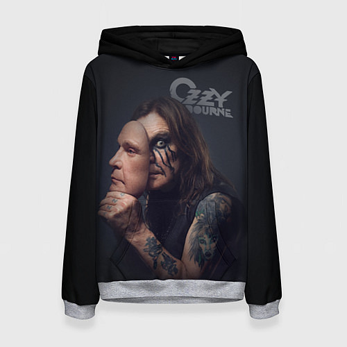 Женская толстовка Ozzy Osbourne / 3D-Меланж – фото 1