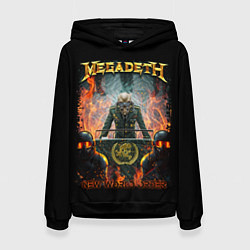 Женская толстовка Megadeth