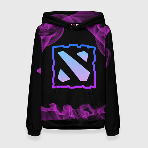 Женская толстовка Дота - Dota 2 / 3D-Черный – фото 1