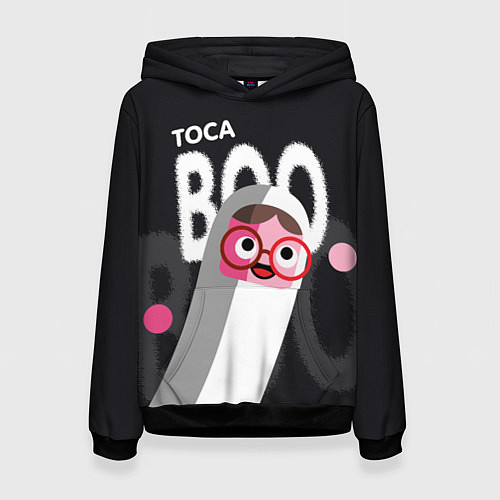 Женская толстовка Toca Boo / 3D-Черный – фото 1