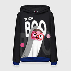 Толстовка-худи женская Toca Boo, цвет: 3D-синий